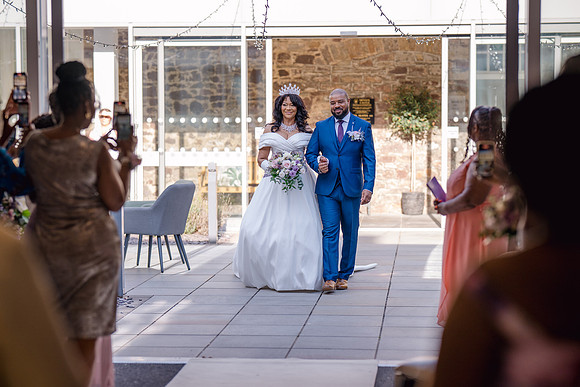 wedding at Hensol Castle, South Wales