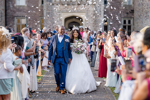 wedding at Hensol Castle, South Wales