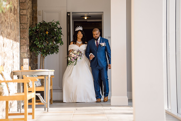 wedding at Hensol Castle, South Wales