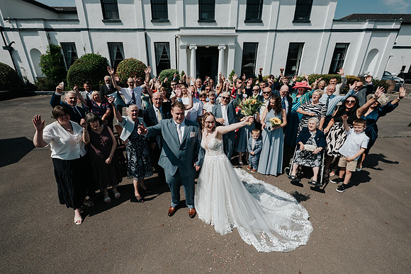 wedding at St Mellons Country Club Cardiff