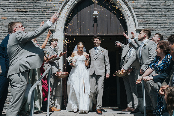 wedding at the The Bear Hotel cowbridge