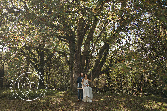Gellifawr Woodland Retreat wedding