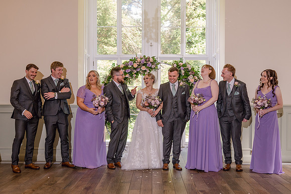 wedding photography Bryngarw House