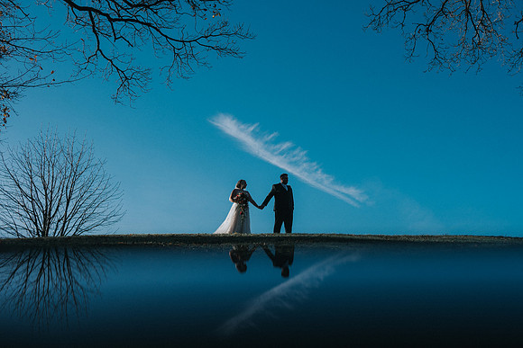 wedding photography Canada Lake and Lodge