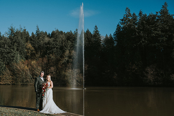 wedding photography Canada Lake and Lodge