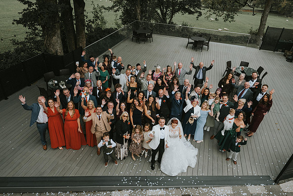 relaxed wedding photographer