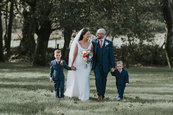 Gellifawr Woodland Retreat wedding