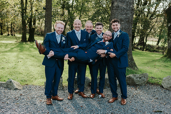 Gellifawr Woodland Retreat wedding