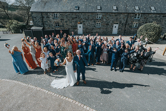 Gellifawr Woodland Retreat wedding