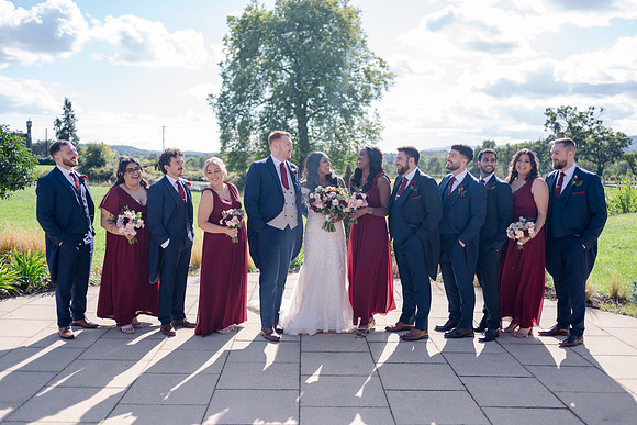 wedding photography Sant Ffraed House