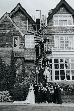 Plas Dinam Country House wedding