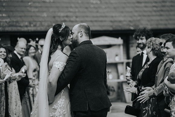 Over Barn wedding photos