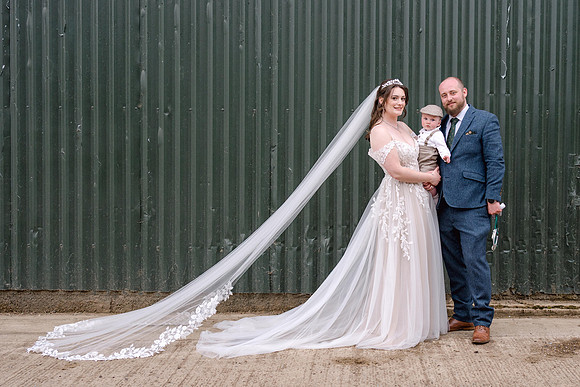 Over Barn wedding photos