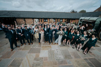 Over Barn wedding photos