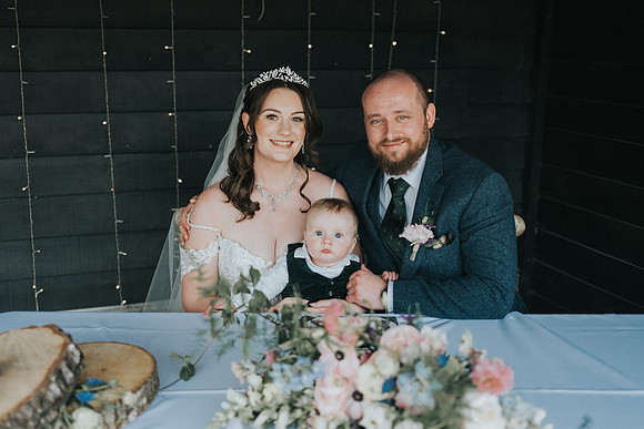 Over Barn wedding photos