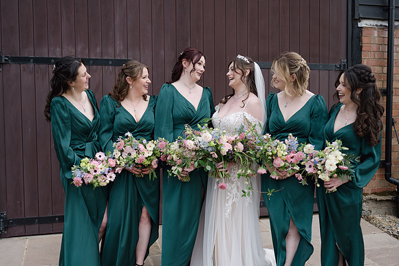 Over Barn wedding photos