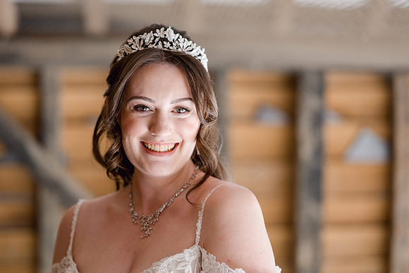 Over Barn wedding photos