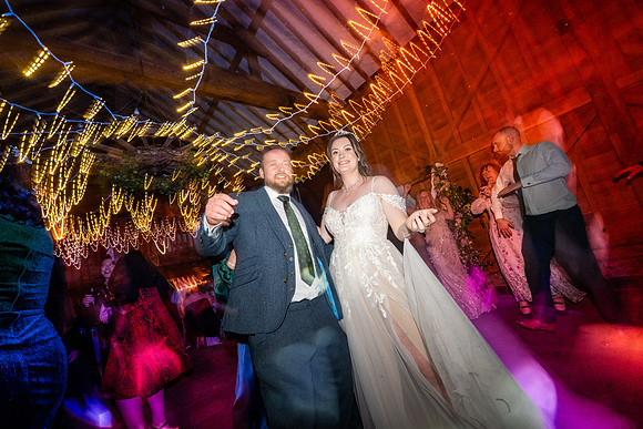 Over Barn wedding photos
