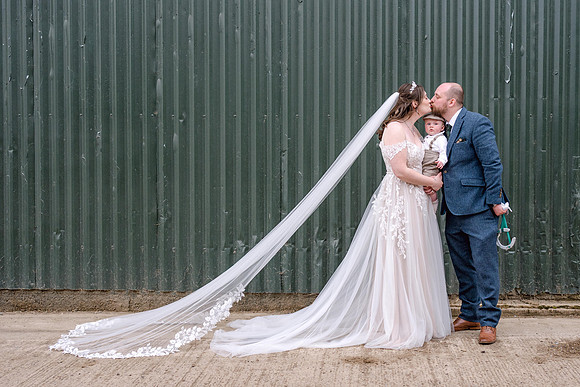 Over Barn wedding photos