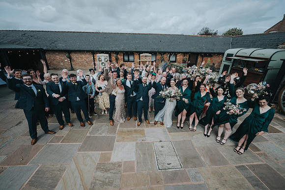 Over Barn wedding photos