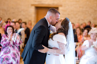 Kingscote Barn wedding photos