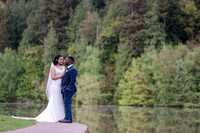 wedding photography Canada Lodge & Lake