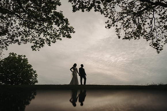 wedding photography Canada Lodge & Lake