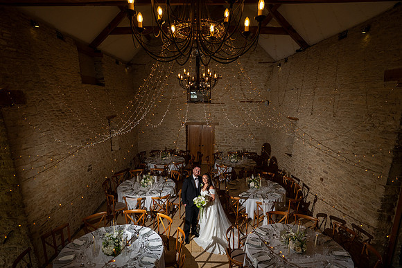 Kingscote Barn wedding photos