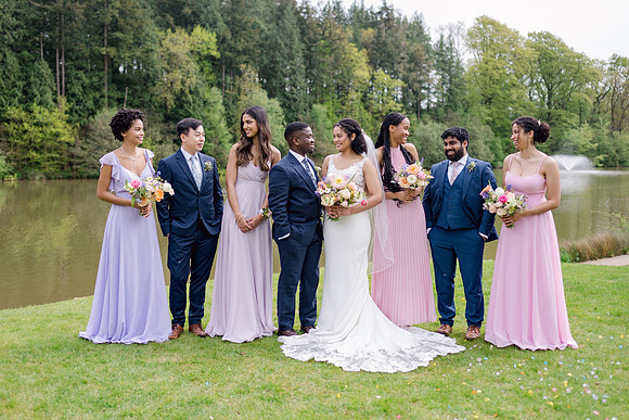 wedding photography Canada Lodge & Lake