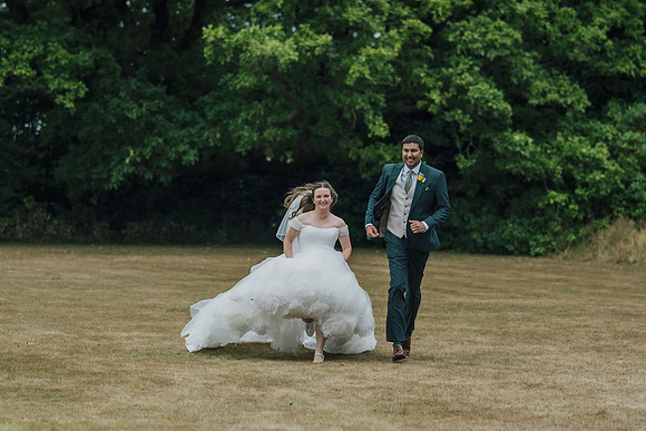 Claire and Hari at their Plas Dinam Country House wedding