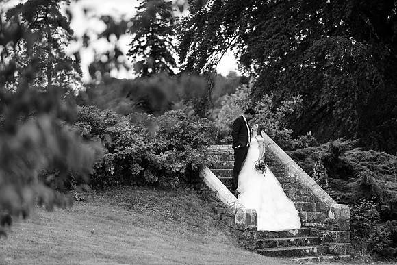Claire and Hari at their Plas Dinam Country House wedding
