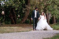 Claire and Hari at their Plas Dinam Country House wedding