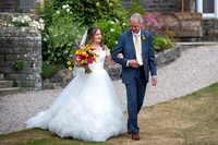 Claire and Hari at their Plas Dinam Country House wedding