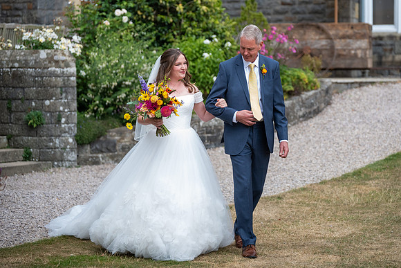 Claire and Hari at their Plas Dinam Country House wedding