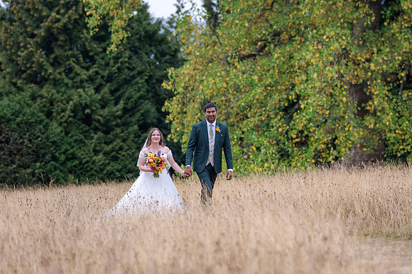 Claire and Hari at their Plas Dinam Country House wedding