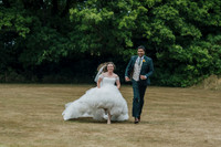 Claire and Hari at their Plas Dinam Country House wedding