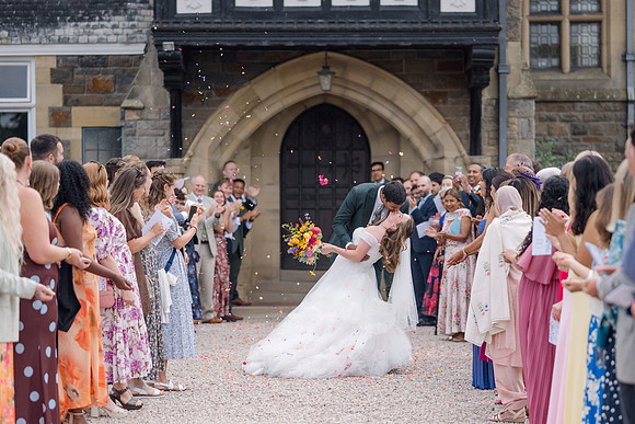 Claire and Hari at their Plas Dinam Country House wedding