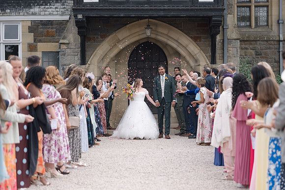 Claire and Hari at their Plas Dinam Country House wedding