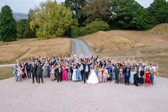 Claire and Hari at their Plas Dinam Country House wedding