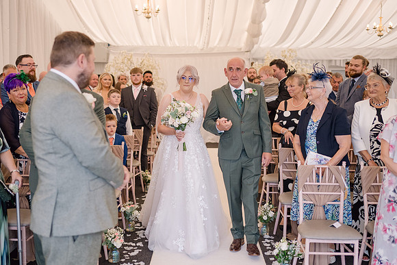 Ceri-Ann and Geraint Llechwen Hall wedding