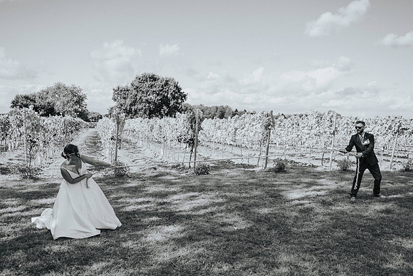 Keiron and Ellie Llanerch Vineyard