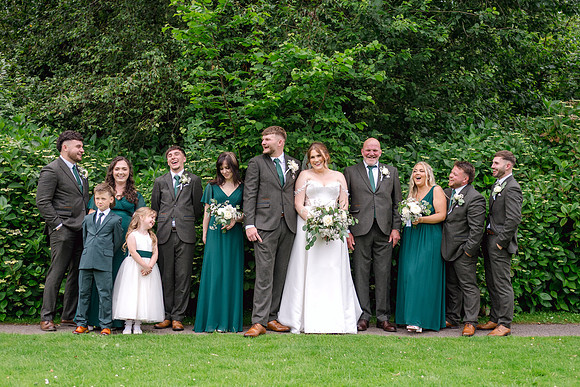 wedding photography Bryngarw House