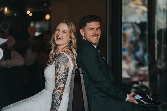 Nathan and Chloe’s Mumbles wedding