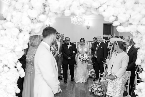 Amy and Greg Bryngarw House wedding