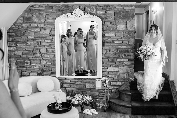 Amy and Greg Bryngarw House wedding