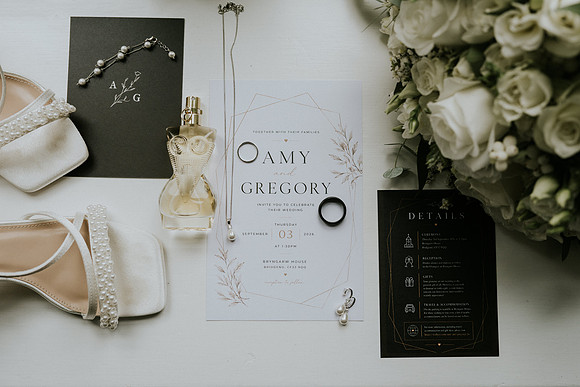 Amy and Greg Bryngarw House wedding