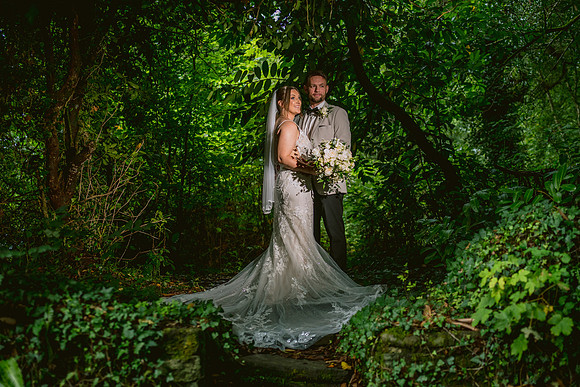 Amy and Greg Bryngarw House wedding