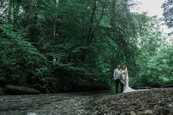 Amy and Greg Bryngarw House wedding