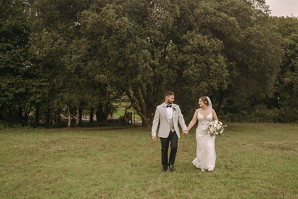 Amy and Greg Bryngarw House wedding