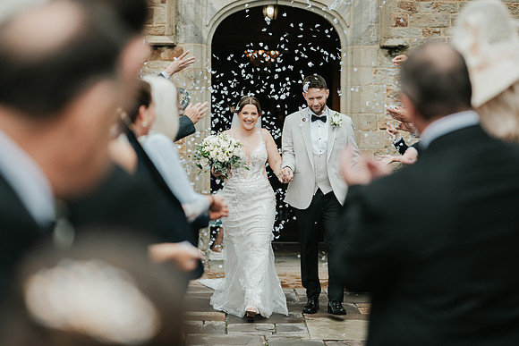 Amy and Greg Bryngarw House wedding